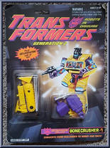 Bonecrusher from Transformers - Generation 2 - Series 1 manufactured by Hasbro [Front]