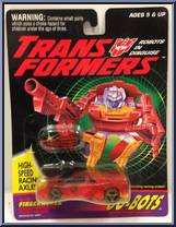 Firecracker from Transformers - Generation 2 - Go-Bots manufactured by Hasbro [Front]