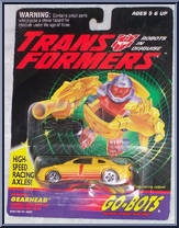 Gearhead from Transformers - Generation 2 - Go-Bots manufactured by Hasbro [Front]