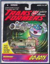 Ironhide from Transformers - Generation 2 - Go-Bots manufactured by Hasbro [Front]