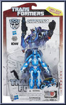 Chromia from Transformers - Generations - Thrilling 30 - Deluxe Class manufactured by Hasbro [Front]