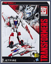 Jetfire from Transformers - Generations - Cyber Battalion manufactured by Hasbro [Front]