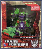 Megatron (Asia) from Transformers - Generations - Fall of Cybertron - Voyager Class manufactured by Hasbro [Front]