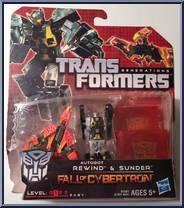Rewind (Autobot) & Sunder Action Figure