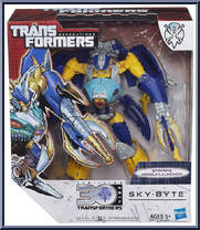 Sky-Byte from Transformers - Generations - Thrilling 30 - Voyager Class manufactured by Hasbro [Front]