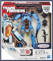 Whirl (Autobot) from Transformers - Generations - Thrilling 30 - Voyager Class manufactured by Hasbro [Front]