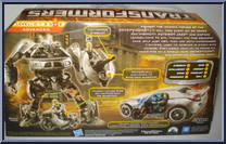 Autobot Jazz / Captain Lennox from Transformers - Hunt for the Decepticons - Human Alliance manufactured by Hasbro [Back]