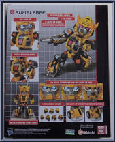 Bumblebee (G1) from Transformers - Mecha Nations manufactured by Kids Logic [Back]