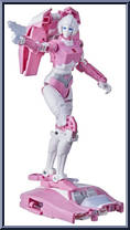 Arcee from Transformers - Kingdom War for Cybertron - Deluxe manufactured by Hasbro [Loose]