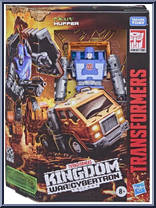Huffer from Transformers - Kingdom War for Cybertron - Deluxe manufactured by Hasbro [Front]
