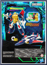 Metalhawk from Transformers - Legacy - Evolution - Voyager Class manufactured by Hasbro [Back]