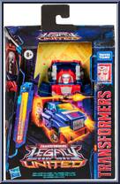 Gears (G1 Universe) from Transformers - Legacy - United - Deluxe Class manufactured by Hasbro [Front]