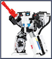 Galaxy Shuttle (Victory Universe) from Transformers - Legacy - Velocitron Speedia 500 Collection - Leader Class manufactured by Hasbro [Loose]