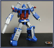 Ultra Magnus (with Alpha Trion) from Transformers - Legends - Wave  7 manufactured by Takara [Loose]