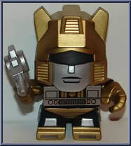 Jazz (1/48) (Gold) from Transformers - Basic Series manufactured by Loyal Subjects [Loose]