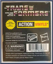 Shrapnel (Animated Series Edition) from Transformers - Exclusives manufactured by Loyal Subjects [Back]