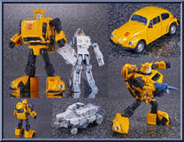 Bumble (With Danial Witwicky) from Transformers - Masterpiece - Basic Series manufactured by Takara [Loose]