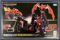 Cassettbot vs Cassettron from Transformers - Masterpiece - Special Edition manufactured by Takara [Front]