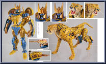 Cheetus from Transformers - Masterpiece - Beast Wars manufactured by Takara [Loose]