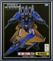 Dirge from Transformers - Masterpiece - Special Edition manufactured by Takara [Front]