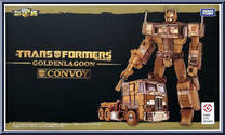 Optimus Prime from Transformers - Masterpiece - Golden Lagoon manufactured by Takara [Front]