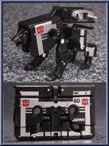 Cassettbot vs Cassettron from Transformers - Masterpiece - Special Edition manufactured by Takara [Loose]
