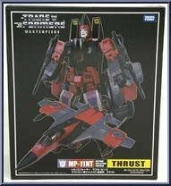 Thrust from Transformers - Masterpiece - Special Edition manufactured by Takara [Front]