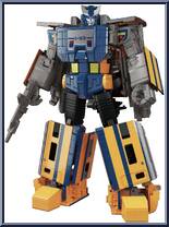 Trainbot Ginou from Transformers - Masterpiece - Headmasters manufactured by Takara [Loose]