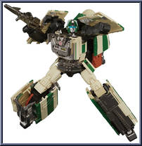 Trainbot Yukikaze from Transformers - Masterpiece - Headmasters manufactured by Takara [Loose]