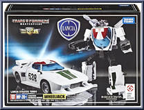 Wheeljack from Transformers - Masterpiece - Basic Series manufactured by Takara [Front]