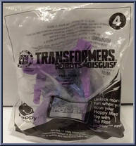 Fracture from Transformers - Robots in Disguise - 2015 manufactured by McDonald's [Front]