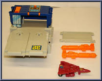 Airwave (with Airport) from Transformers - Micromasters - Micromaster Stations manufactured by Hasbro [Loose]