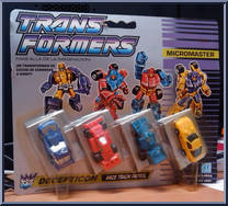 Race Track Patrol from Transformers - Micromasters - Micromaster Patrols manufactured by Hasbro [Front]