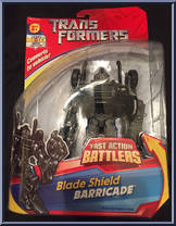 Barricade (Battle Shield) Action Figure