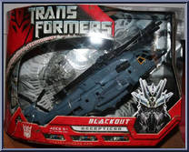 Blackout from Transformers - Movie - Voyager Class manufactured by Hasbro [Front]