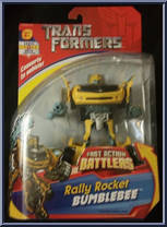 Bumblebee (Rally Rocket) from Transformers - Movie - Fast Action Battlers manufactured by Hasbro [Front]