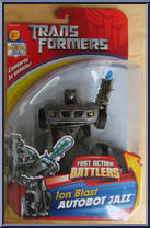 Jazz (Ion Blast) from Transformers - Movie - Fast Action Battlers manufactured by Hasbro [Front]