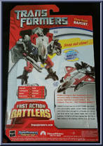 Ramjet (Claw Slash) from Transformers - Movie - Fast Action Battlers manufactured by Hasbro [Back]