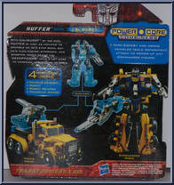 Huffer / Caliburst from Transformers - Power Core Combiners - 2-Packs manufactured by Hasbro [Back]