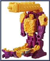 Bludgeon with Quintus Prime from Transformers - Power of the Primes - Prime Master manufactured by Hasbro [Loose]