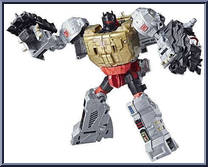 Grimlock from Transformers - Power of the Primes - Voyager manufactured by Hasbro [Loose]