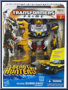 Bumblebee (Talking) from Transformers - Prime - Beast Hunters - Battlemaster Class manufactured by Hasbro [Front]