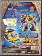 Bumblebee (Nova Blast) (Predacons Rising) from Transformers - Prime - Beast Hunters - Deluxe Class manufactured by Hasbro [Back]
