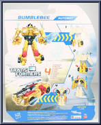 Bumblebee from Transformers - Prime - Beast Hunters - Deluxe Class manufactured by Hasbro [Back]