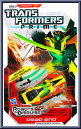 Dead End from Transformers - Prime - Deluxe Class manufactured by Hasbro [Front]