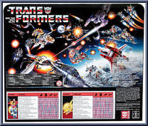 Blaster & Steeljaw from Transformers - Retro - 40th Anniversary manufactured by Hasbro [Back]