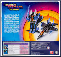 Skywarp from Transformers - Retro - Movie manufactured by Hasbro [Back]