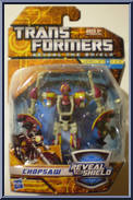 Chopsaw from Transformers - Reveal the Shield - Scout Class manufactured by Hasbro [Front]