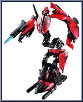 Arcee from Transformers - Revenge of the Fallen - Deluxe Class manufactured by Hasbro [Loose]