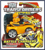 Bumblebee from Transformers - Revenge of the Fallen - RPM Battle Chargers manufactured by Hasbro [Front]